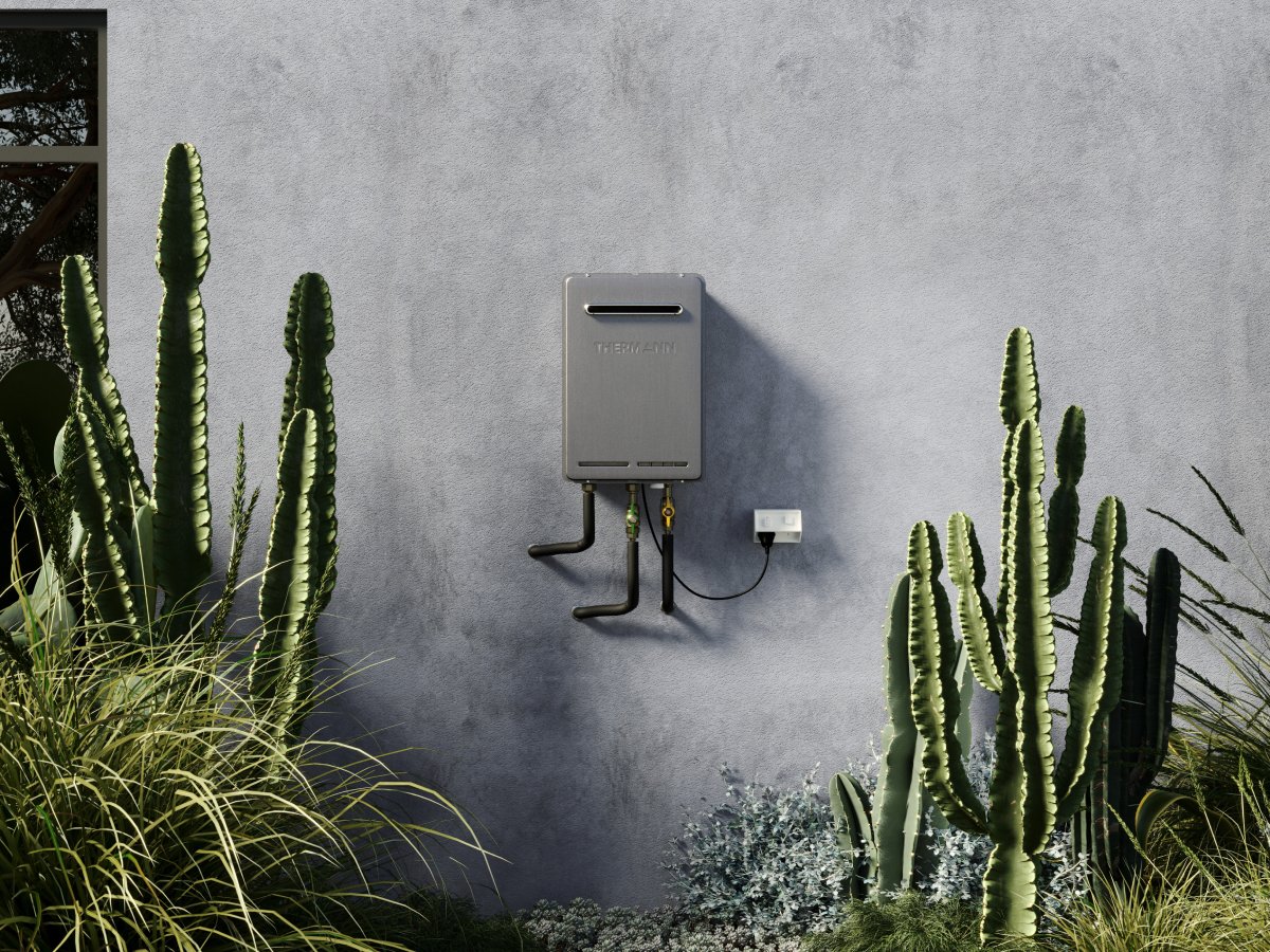 G Series Installed on Rendered Wall