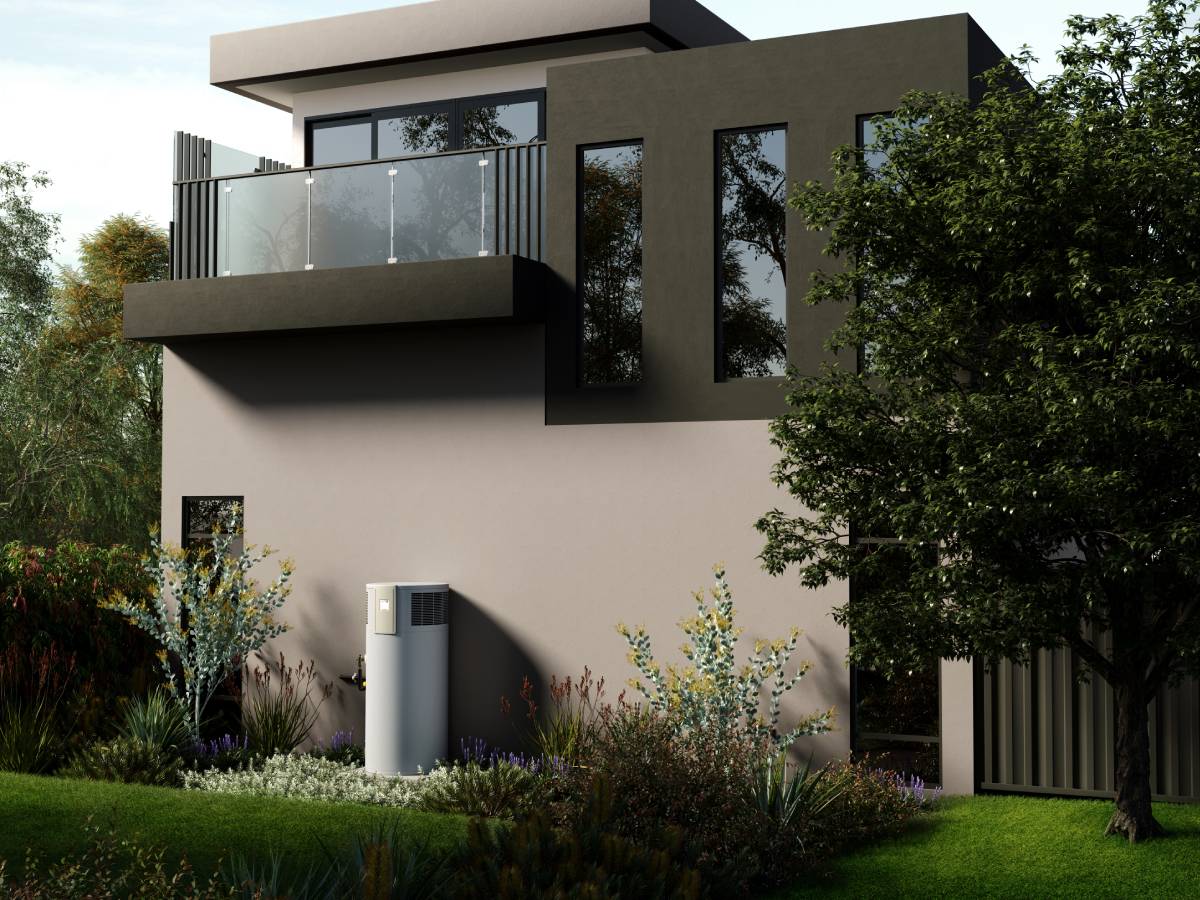 G Series Installed on Rendered Wall