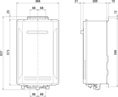 C7 Continuous Flow line drawing